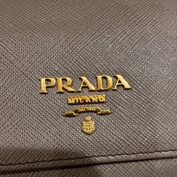 PRADA Multicolor Bifold Wallet On Chain With Card Case - Picture 10 of 16